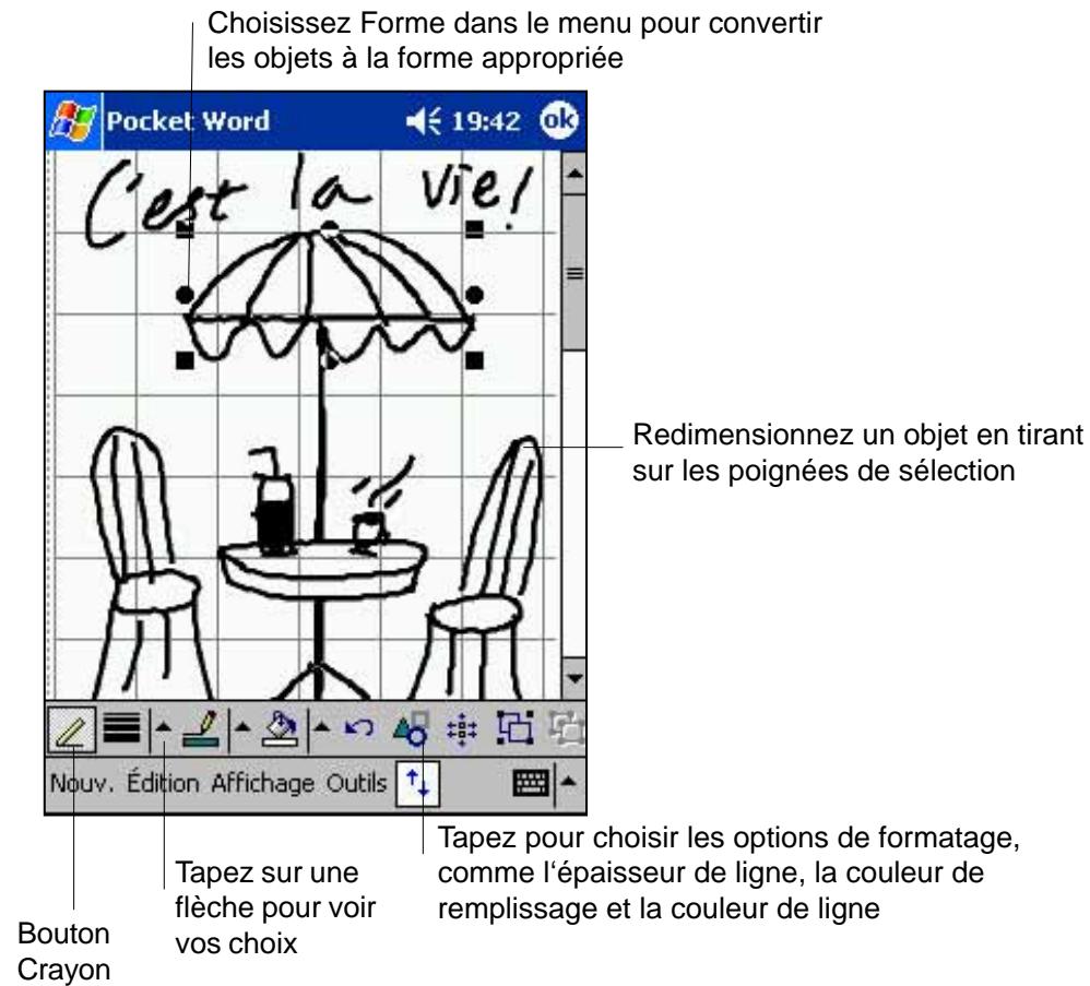 ASUS MYPAL A600 - Mode Dessin - 1