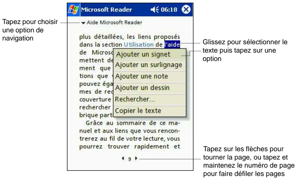 ASUS MYPAL A600 - Lire un livre - 1