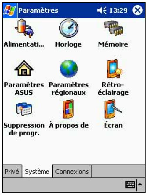 ASUS MYPAL A600 - Pour visualiser les options disponibles: - 2