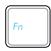 ASUS EEE PC 1025CE - Touches de fonctions spéciales - 3