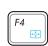 ASUS EEE PC 1025CE - Touches de fonctions spéciales - 8