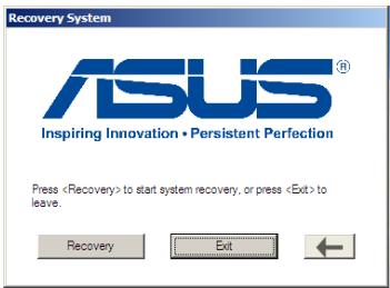 ASUS EEE PC 1025CE - Utiliser un périphérique de stockage USB (Restauration via USB) - 3