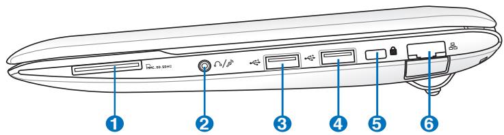 ASUS EEE PC R052C - Côté droit - 1