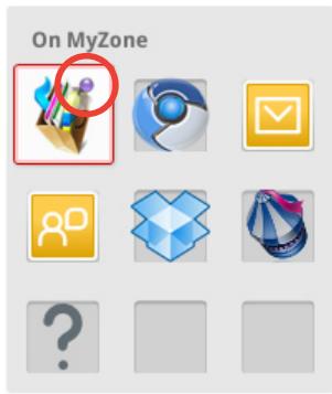 ASUS EEE PC X101 - Personnaliser les raccourcis de MyZone - 1