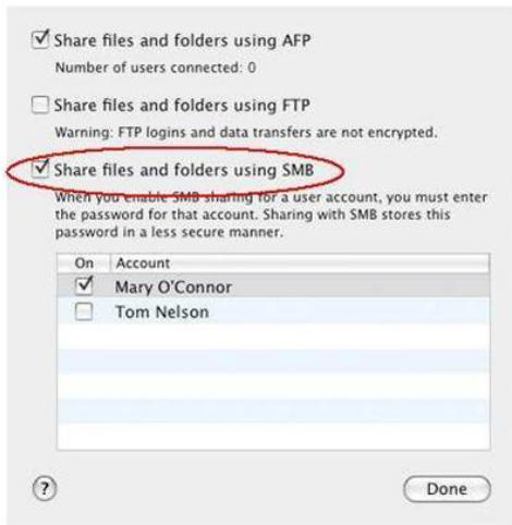 ASUS O!PLAY GALLERY - Pour partager des fichiers sous Mac OS : - 2