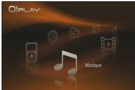 ASUS O!PLAY GALLERY - Pour creer une liste de lecture audio : - 1