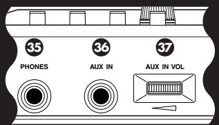 YAMAHA DTXTREMEIIS - Réglage AUX IN VOL - 1