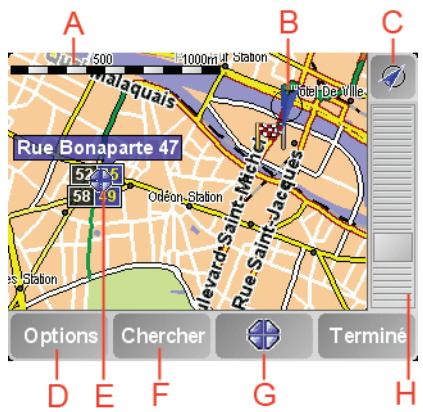 TOMTOM RIDER - Utiliser la carte - 1
