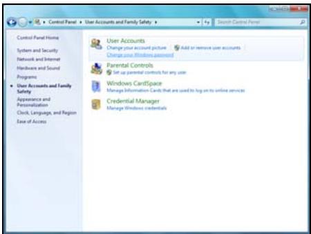 PACKARD BELL DOT S2 - Contrôle des comptes d'utilisateurs - 1
