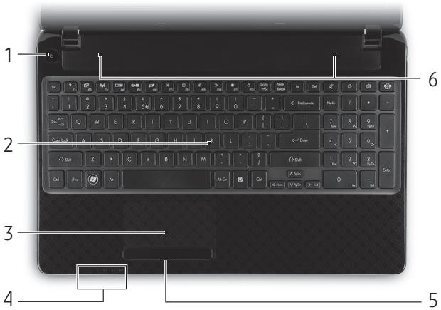 PACKARD BELL EN TV43CM - VUE SUPÉRIEURE - AFFICHAGE - 2