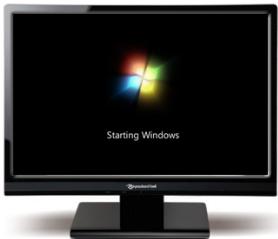 PACKARD BELL IMEDIA XS PT.U54-PV.U54 - L'écran se fige lorsque le logo windows s'affiche - 1