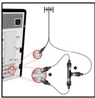 PACKARD BELL IMEDIA XS PT.U54-PV.U54 - Autres connecteurs - 3