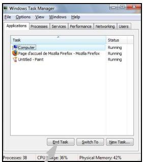 PACKARD BELL IXTREME PT.U36-PV.U36 - Arrêt forcé - 2