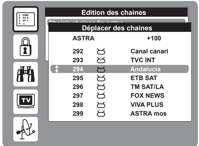 WORLDSAT IMPÉRIAL 300 SL - Menu MODIFIER NOM DE CHAIN - 3