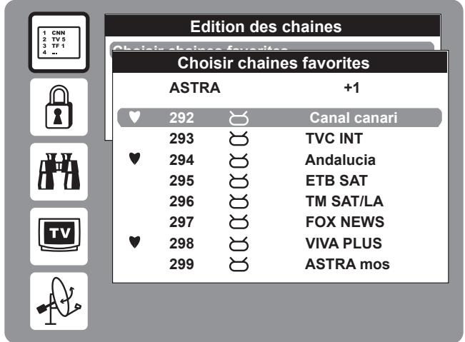 WORLDSAT IMPÉRIAL 300 SL - Menu MODIFIER NOM DE CHAIN - 2