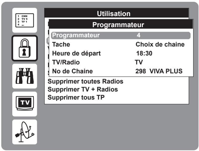 WORLDSAT IMPÉRIAL 300 SL - Menu VERSION LOGICIEL - 2
