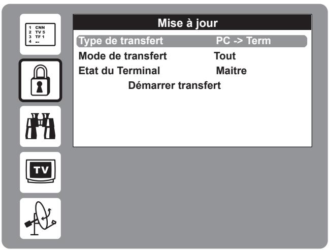 WORLDSAT IMPÉRIAL 300 SL - Menu VERSION LOGICIEL - 3
