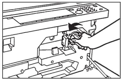 OLIVETTI COPIA 9021 - REAPPROVISIONNEMENT EN ENCRE - 7