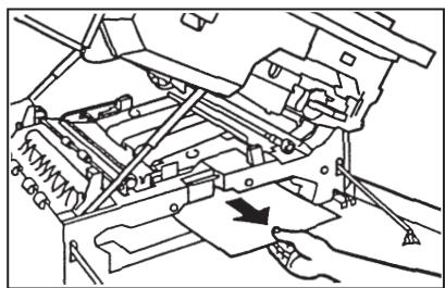 OLIVETTI COPIA 9021 - Bourrage dans la zone ① - 8