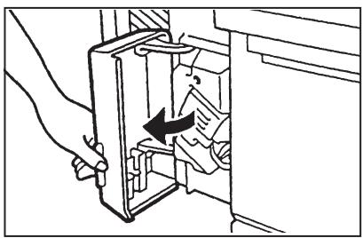 OLIVETTI COPIA 9021 - Comment remplacer la cartouche d'agrafes - 1