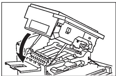 OLIVETTI COPIA 9021 - Bourrage dans la zone ① - 9