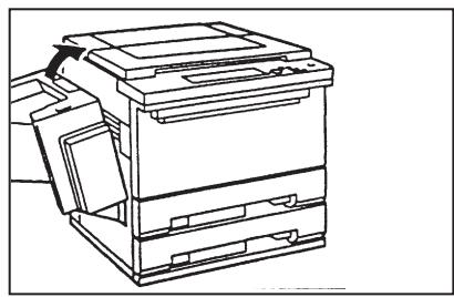OLIVETTI COPIA 9021 - Comment dégager les feuilles bloquées - 3