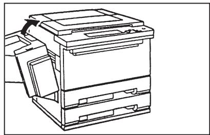 OLIVETTI COPIA 9021 - Comment dégager les feuilles bloquées - 3