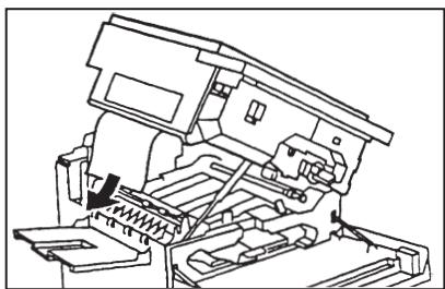 OLIVETTI COPIA 9021 - Bourrage dans la zone ① - 6