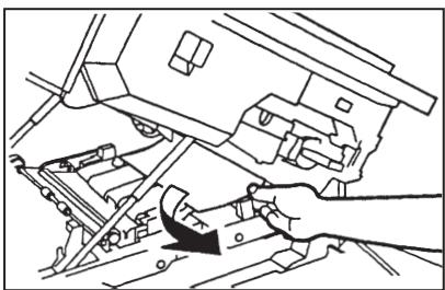 OLIVETTI COPIA 9021 - Bourrage dans la zone ① - 5