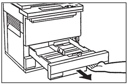 OLIVETTI COPIA 9021 - Comment replacer une cassette - 1