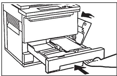 OLIVETTI COPIA 9021 - Bourrage dans la zone ② - 6