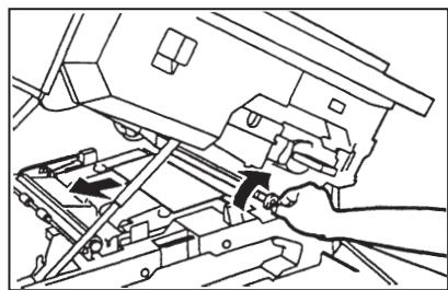 OLIVETTI COPIA 9021 - Bourrage dans la zone ① - 4