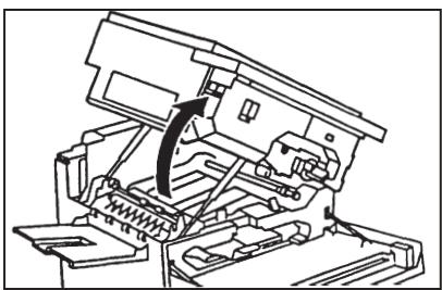 OLIVETTI COPIA 9021 - Bourrage dans la zone ① - 2