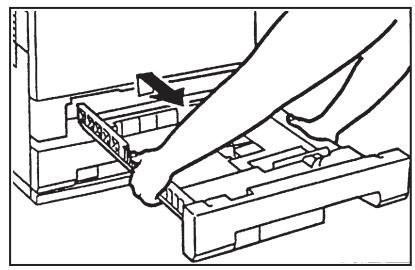 OLIVETTI COPIA 9021 - Comment replacer une cassette - 2