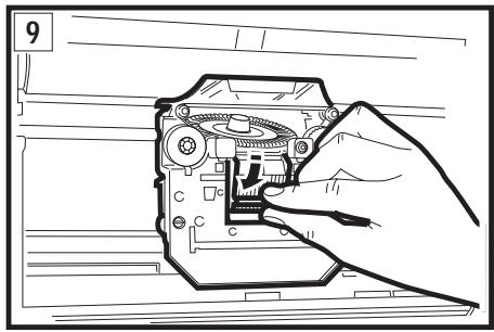 OLIVETTI LINEA 101/510 - TOUCHES UTILISEES AVEC MODE : - 9