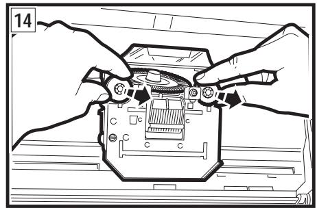 OLIVETTI LINEA 101/510 - TOUCHES UTILISEES AVEC MODE : - 14