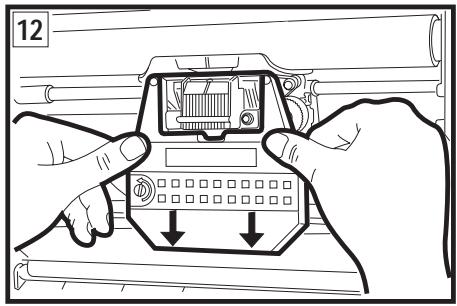 OLIVETTI LINEA 101/510 - TOUCHES UTILISEES AVEC MODE : - 12