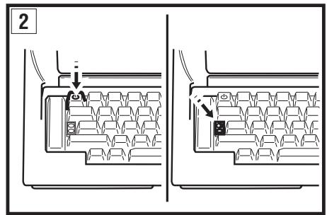 OLIVETTI LINEA 101/510 - TOUCHES UTILISEES AVEC MODE : - 2