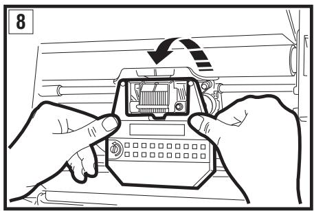 OLIVETTI LINEA 101/510 - TOUCHES UTILISEES AVEC MODE : - 8