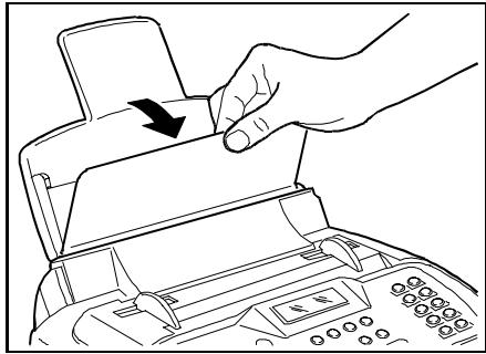 OLIVETTI OFX 1000 - INTRODUCTION DU PAPIER POUR RECEPTION ET COPIE - 4