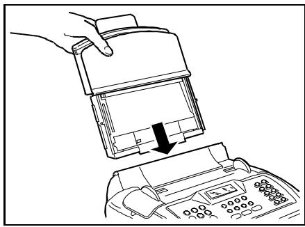 OLIVETTI OFX 1000 - INTRODUCTION DU PAPIER POUR RECEPTION ET COPIE - 2