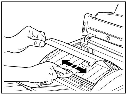 OLIVETTI OFX 1000 - NETTOYAGE DU LECTEUR OPTIQUE - 3