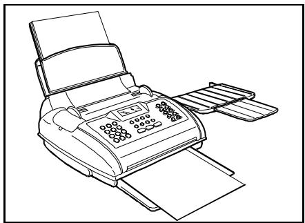 OLIVETTI OFX 1000 - RETRAIT DU PAPIER D'ALIMENTATION COINCE - 1