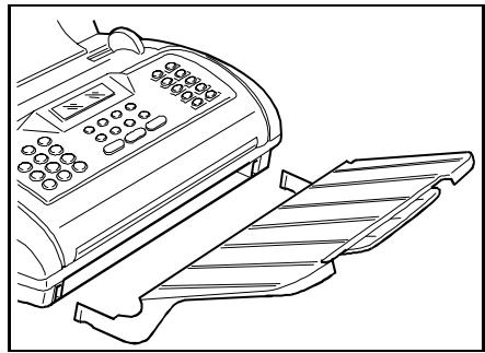OLIVETTI OFX 1000 - INTRODUCTION DES PLATEAUX DE RECEPTION DES DOCUMENTS - 2