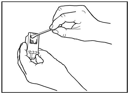 OLIVETTI OFX 1000 - NETTOYAGE DES CONTACTS ELECTRIQUES DE LA TETE D'IMPRESSION - 4