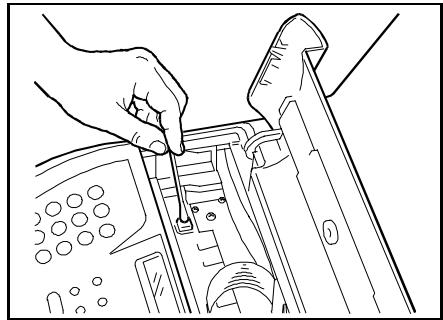 OLIVETTI OFX 1000 - NETTOYAGE DE LA BANDE ESSUIE-TETE - 3