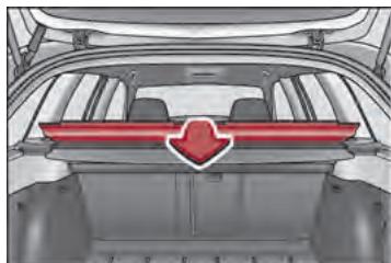 SKODA OCTAVIA - Filet de séparation (combi) - 1