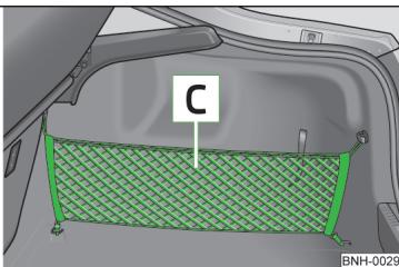 SKODA RAPID - Filets de fixation - 2