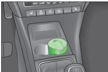 SKODA RAPID - Cendrier - 1