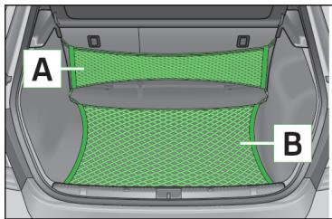 SKODA RAPID - Filets de fixation - 1